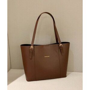 NWOT SHEIN Brown Women's Tote Shoulder Faux Leather Bag Purse